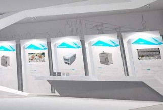 展廳設計 墻紙展廳設計怎么做效果好呢?(圖1)