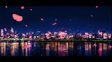 太美了~被武漢櫻花主題3D Mapping燈光秀給驚艷到了！(圖1)